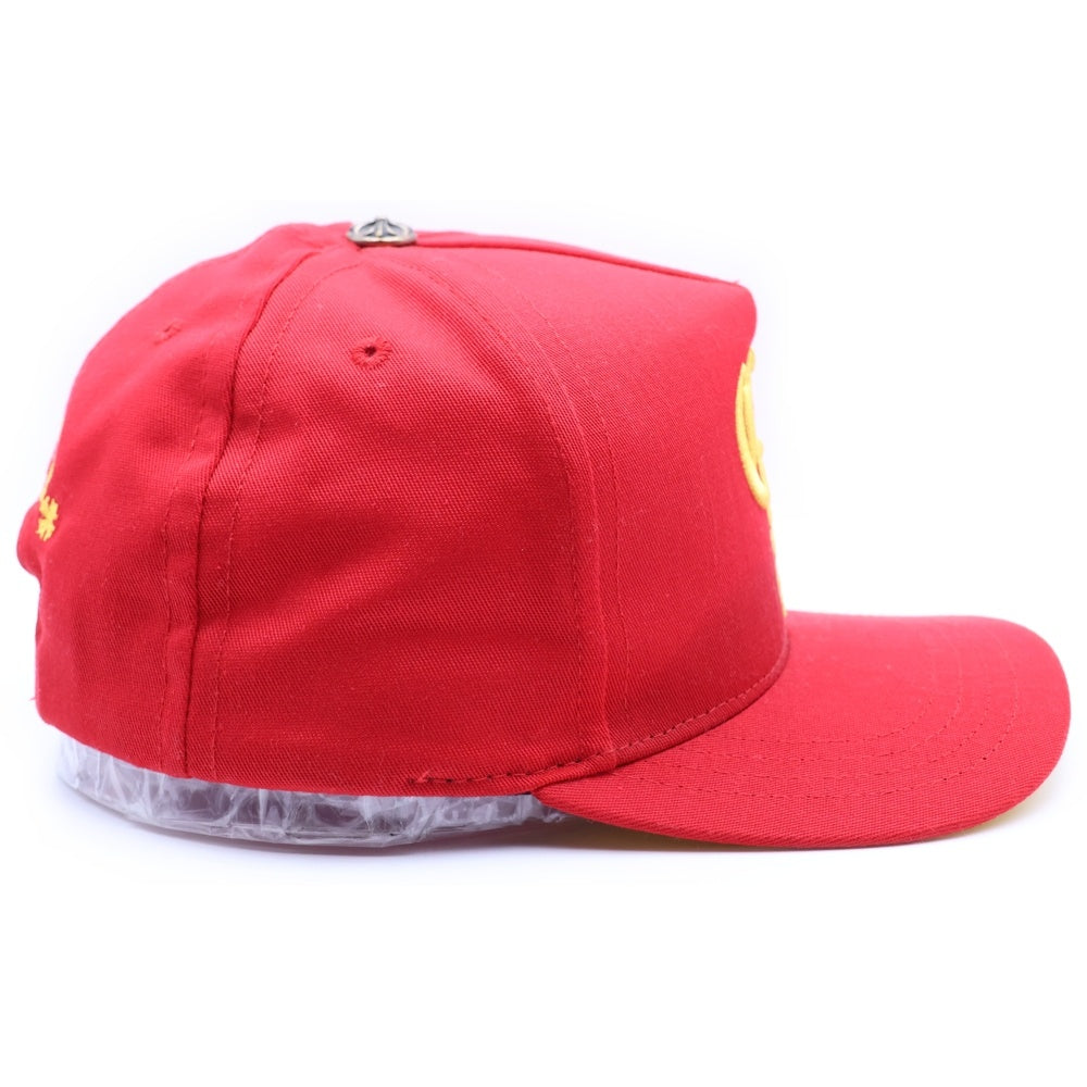 CHROME HEARTS(クロムハーツ) CH BASEBALL Trucker Cap トラッカーキャップ ベースボールキャップ 帽子 レッド/イエロー