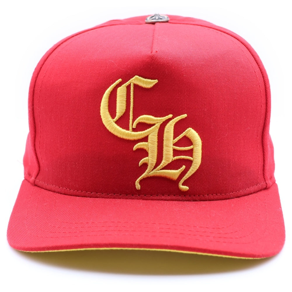 CHROME HEARTS(クロムハーツ) CH BASEBALL Trucker Cap トラッカーキャップ ベースボールキャップ 帽子 レッド/イエロー