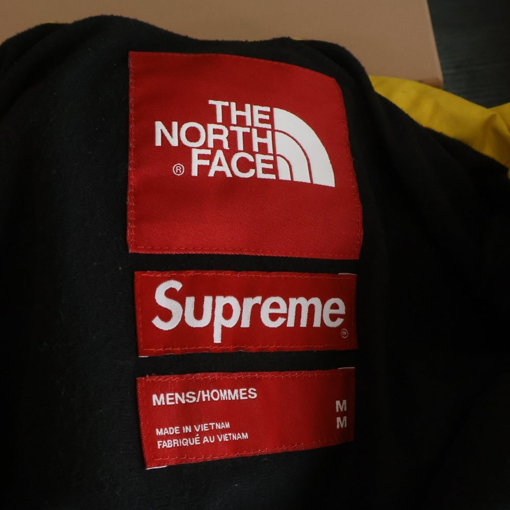 SUPREME(シュプリーム) 19AW×THE NORTH FACE ナイロン マウンテンジャケットパーカー 自由の女神 イエロー NP61902I