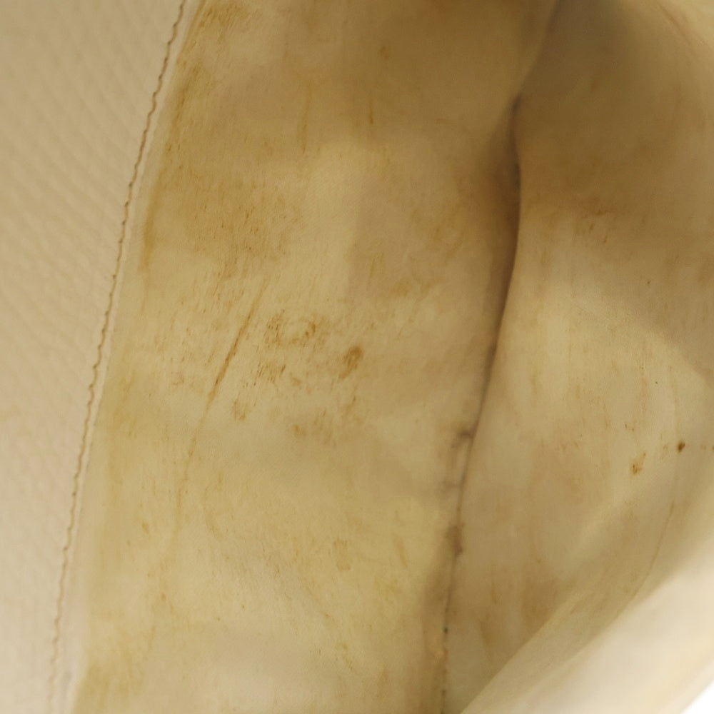 CHANEL(シャネル) ココマーク フリンジチェーン ショルダーバッグ ホワイト