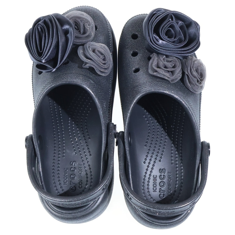 Crocs(クロックス) UNITED ARROWS 別注 厚底 フラワー装飾 サンダル