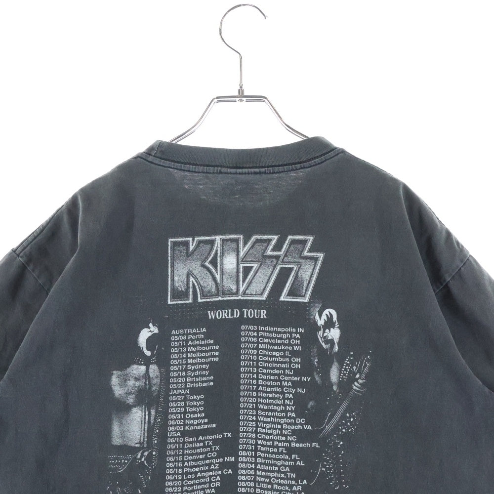 VINTAGE(ヴィンテージ) 00s KISS TOUR TEE BAND TEE バンドTシャツ クルーネックTシャツ