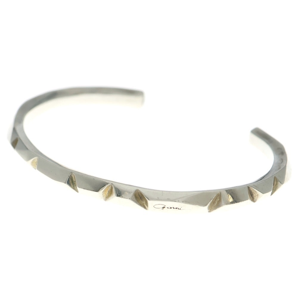 GANNI(ガニー) Clash Bangle S クラッシュバングル シルバー