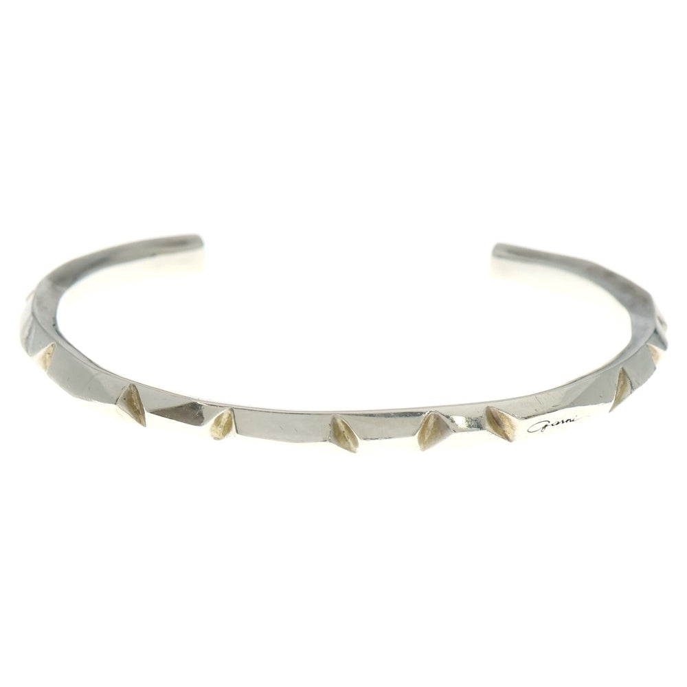 GANNI(ガニー) Clash Bangle S クラッシュバングル シルバー