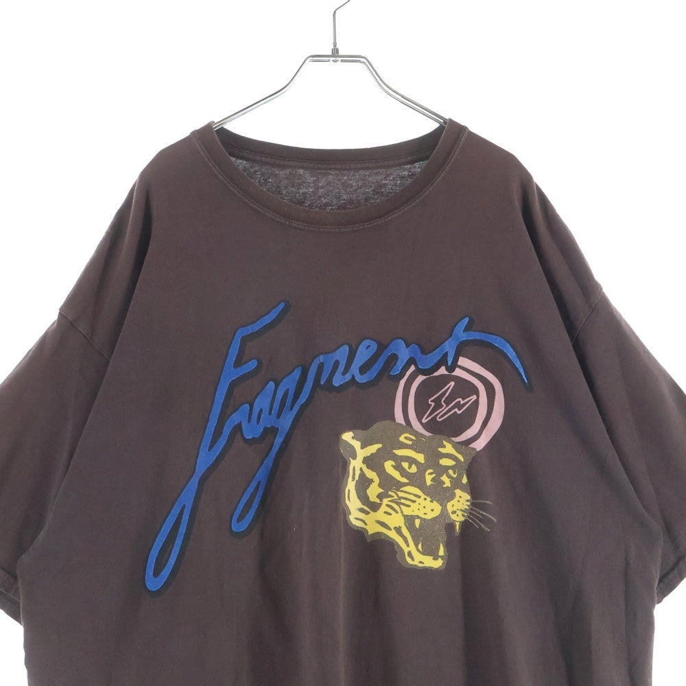 TRAVIS SCOTT(トラヴィススコット) UTOPIA C1 Tee Astroworld Record レコードセット クルーネックTシャツ ブラウン