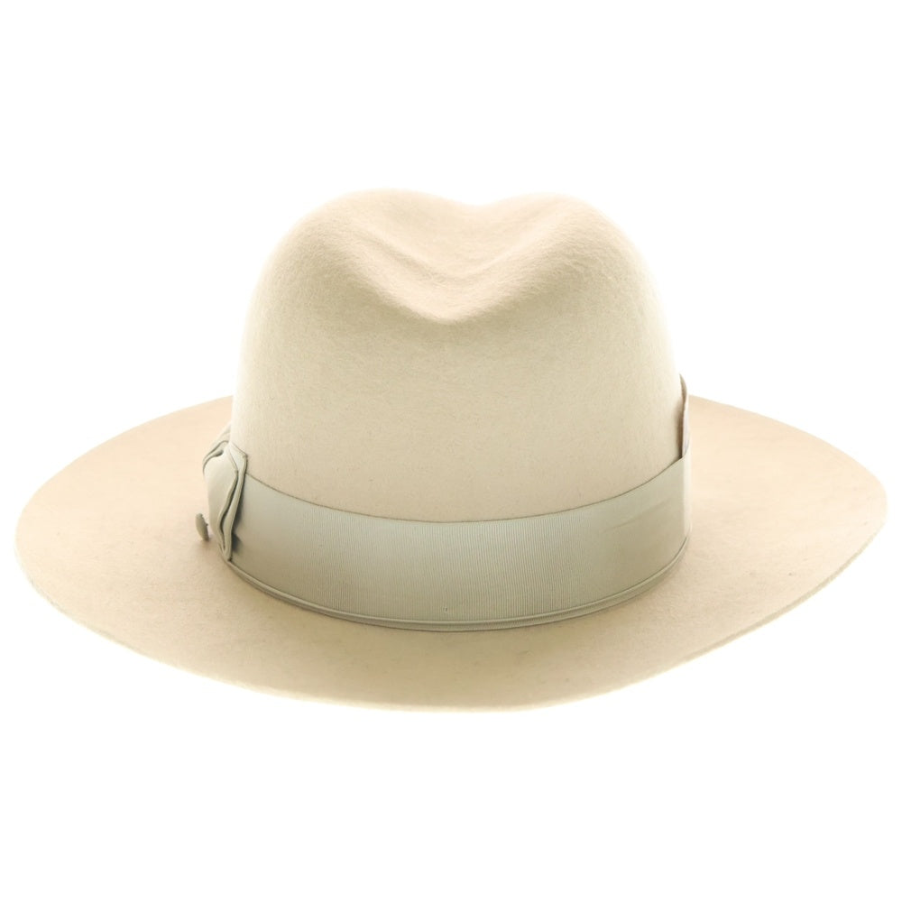 THE H.W.DOG&CO(ドッグアンドコー) FRONT-H ブリムハット ブランドパッチ 中折れハット 40 ベージュ