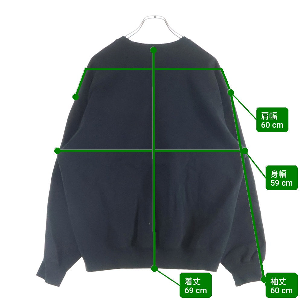 SUPREME(シュプリーム) 23AW ×BLESS BLESS Crewneck Sweatshirt ブレス ロゴ クルーネックスウェット グレー