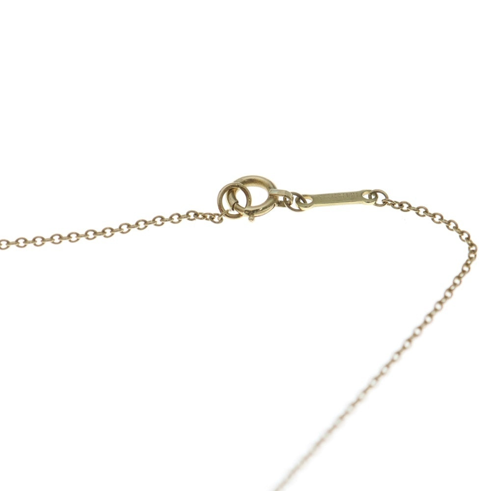 TIFFANY & Co.(ティファニー) エルサ ペレッティ オープン ハート ペンダント ネックレス イエロー 18K レディース