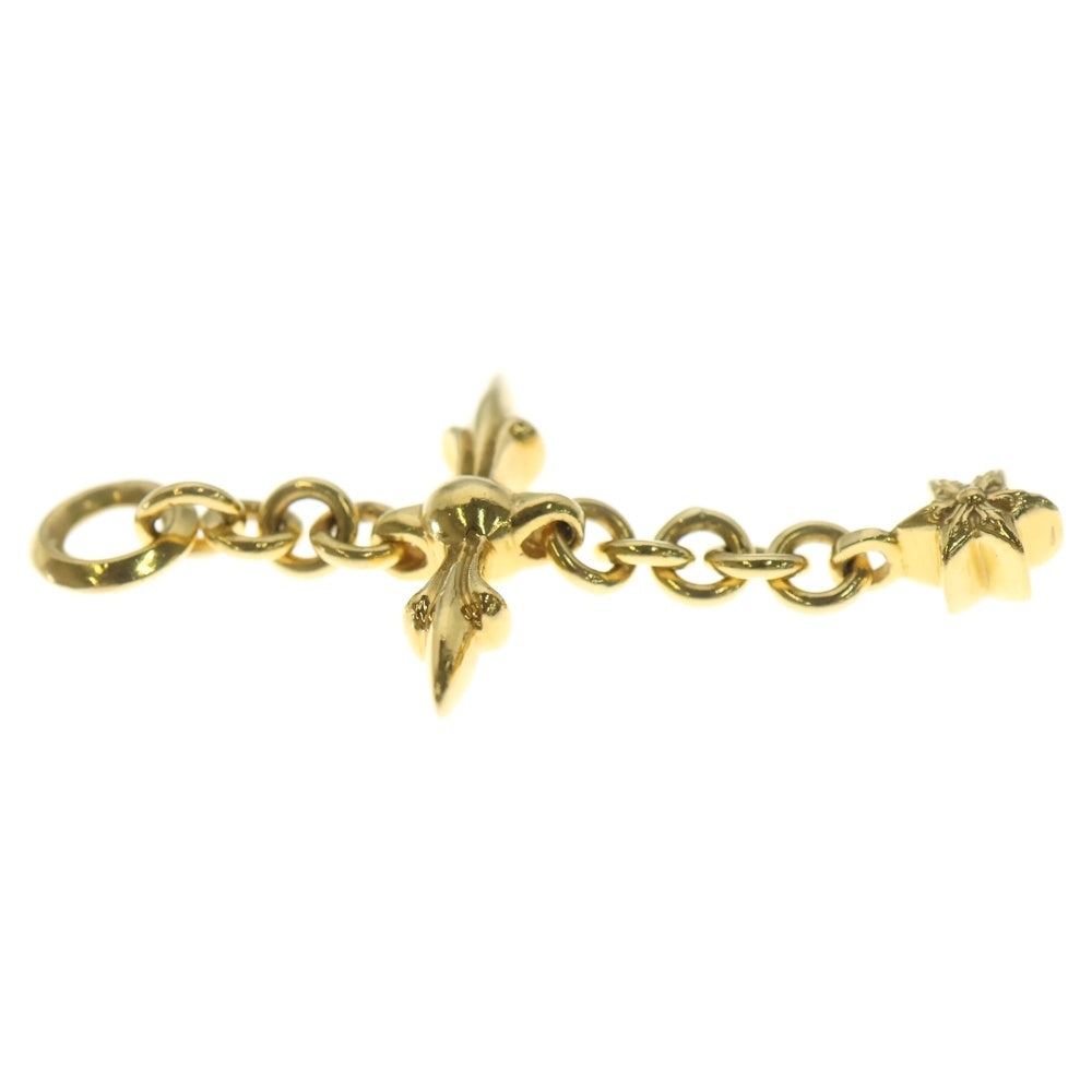 CHROME HEARTS(クロムハーツ) 22K ROLY CROSS ローリークロス ネックレストップ ゴールド