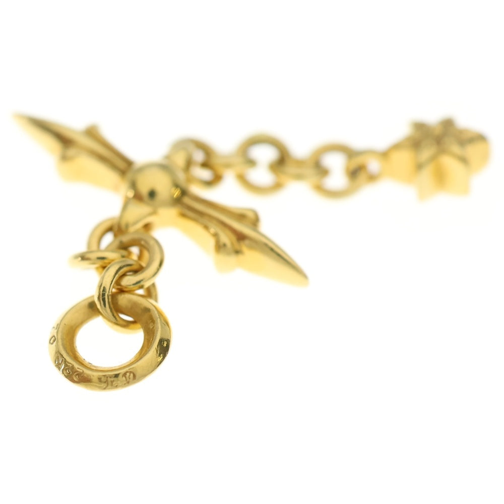 CHROME HEARTS(クロムハーツ) 22K ROLY CROSS ローリークロス ネックレストップ ゴールド