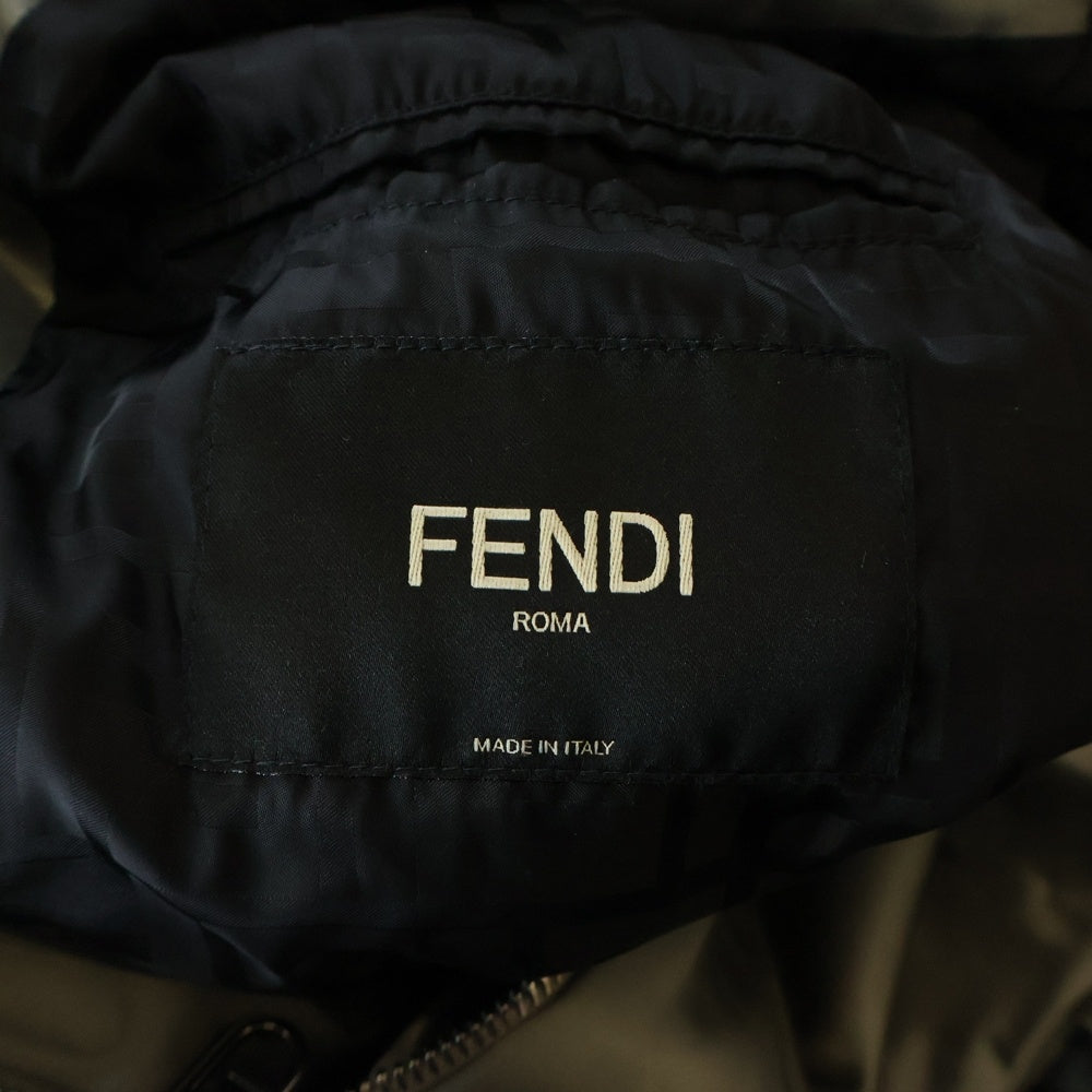 FENDI(フェンディ) 22AW FFバゲットパディングボンバージャケット FAA877 AM0P グレー