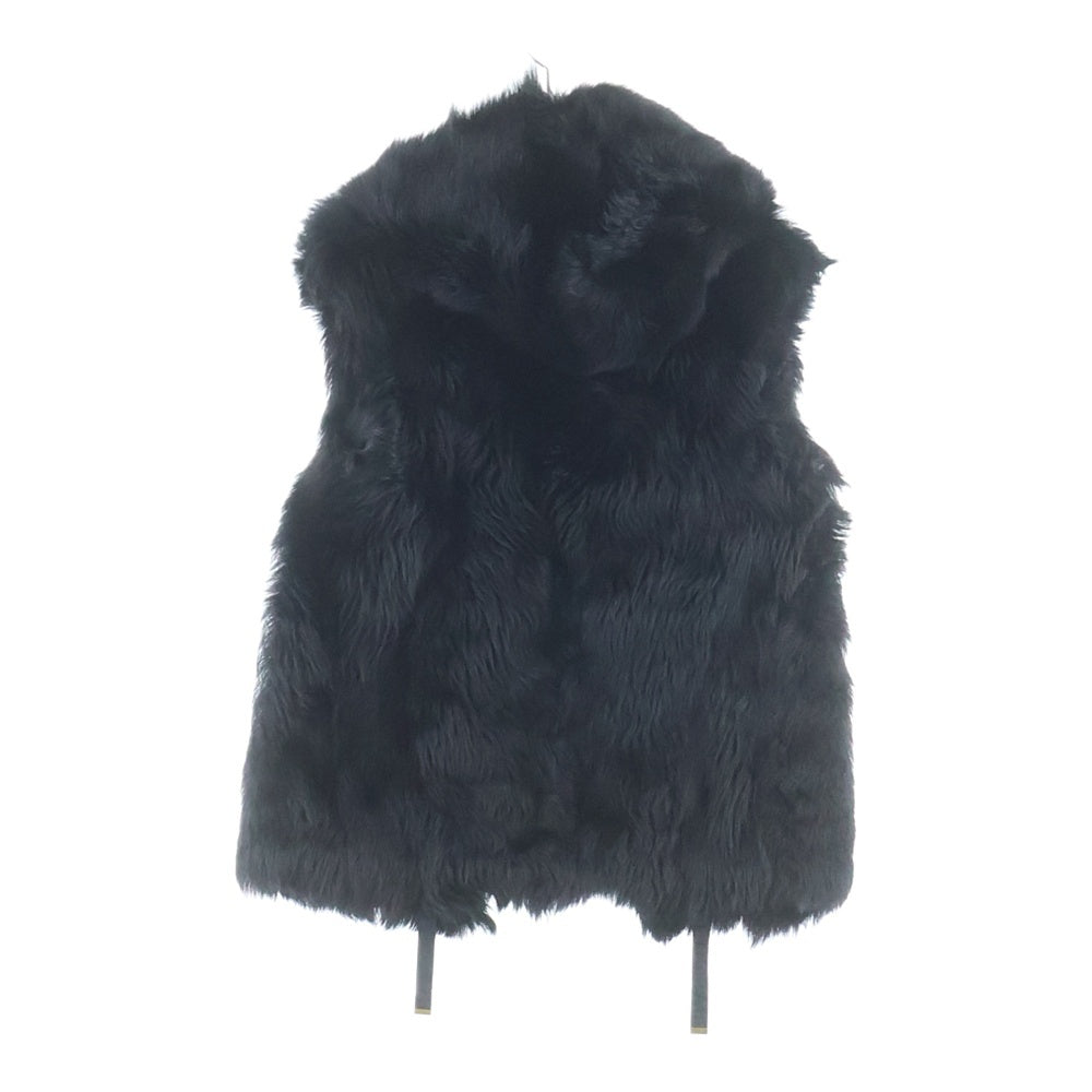 LOUIS VUITTON(ルイヴィトン) ラムスキン ファーベスト ブラック WRLJ03KUE レディース