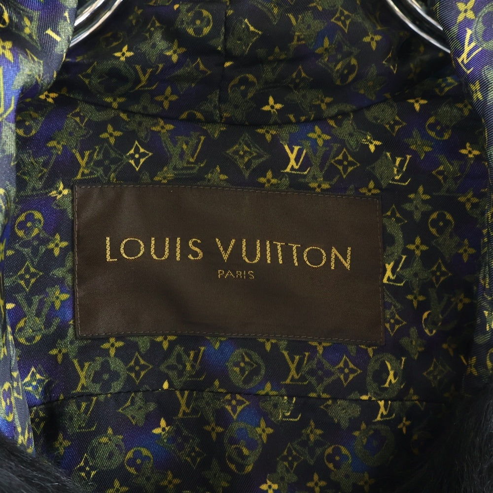 LOUIS VUITTON(ルイヴィトン) ラムスキン ファーベスト ブラック WRLJ03KUE レディース