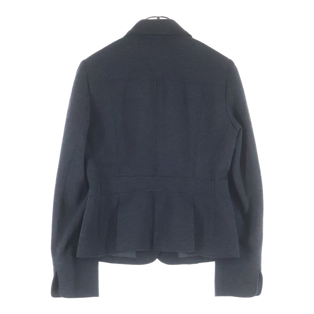BURBERRY LONDON(バーバリーロンドン) ウールブレンド 4B ジャケット グレー レディース
