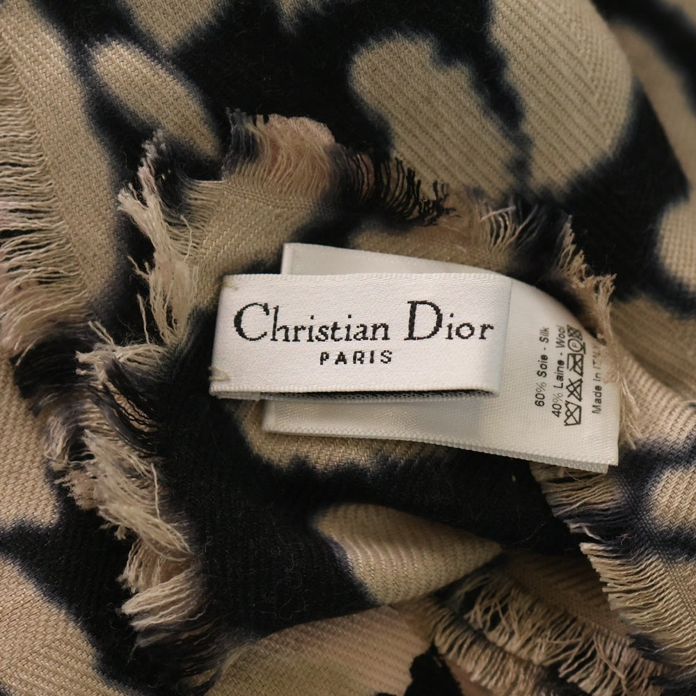Christian Dior(クリスチャンディオール) シルク混 大判ショール ストール 14SOD141I651 マルチ