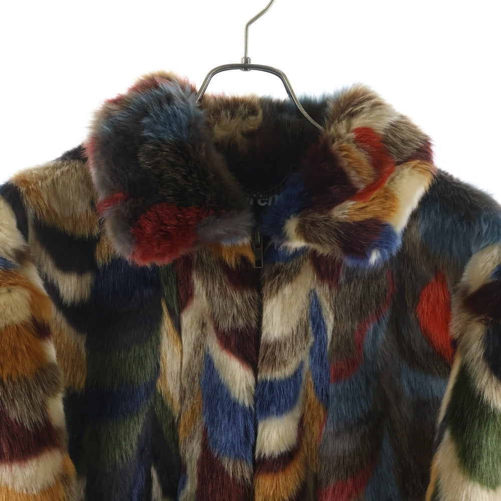 SUPREME(シュプリーム) 22AW Multicolor Faux Fur Bomber Jacket