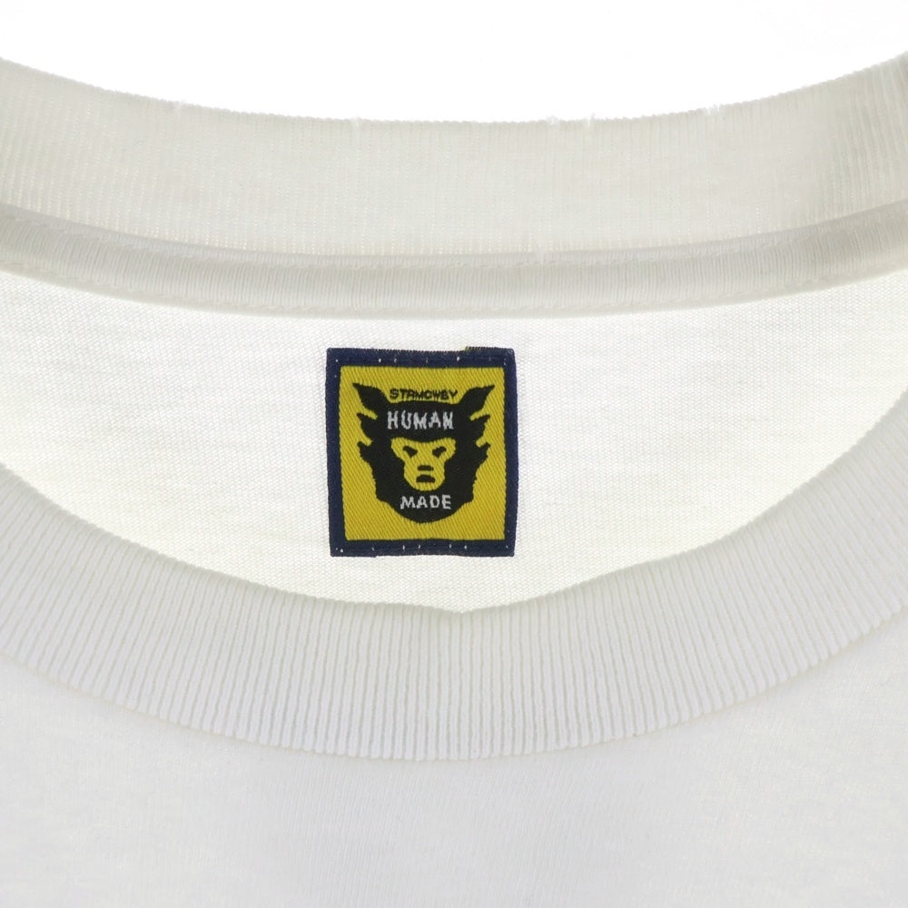 HUMAN MADE(ヒューマンメイド) First Model Tee American Baseball Heavyweight Tee クルーネックTシャツ ホワイト