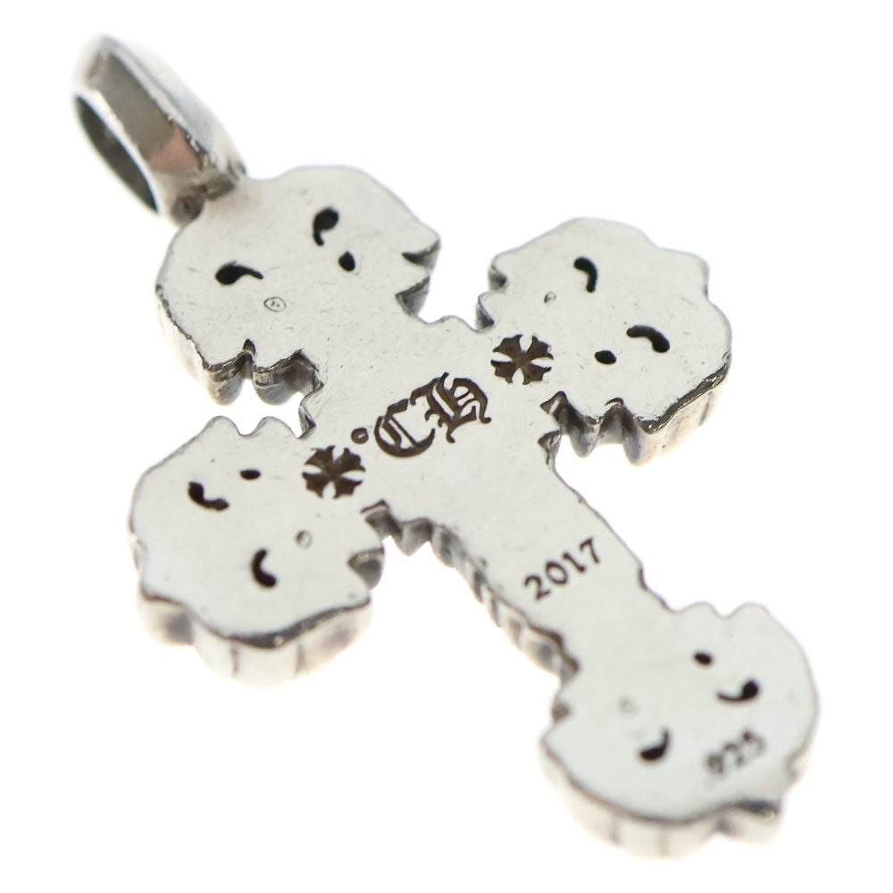 CHROME HEARTS(クロムハーツ) CHARM FILIGREE TINY P DMND タイニーフィリグリー PAVEダイヤ シルバー ネックレストップ