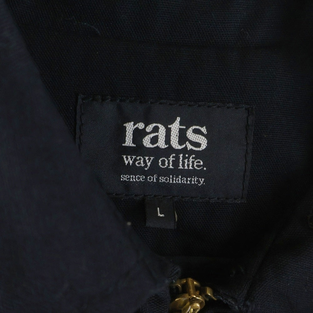 RATS(ラッツ) 11SS ワッペン チンスト スイングトップ ブラック