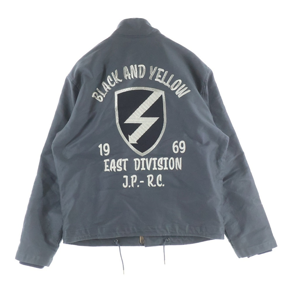 RATS(ラッツ) 24AW N-1 DECK JACKET ワッペン 刺繍 ステンシル デッキジャケット グレー