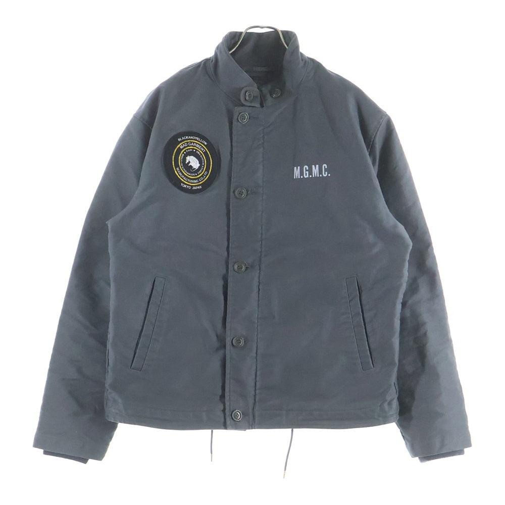 RATS(ラッツ) 24AW N-1 DECK JACKET ワッペン 刺繍 ステンシル デッキジャケット グレー