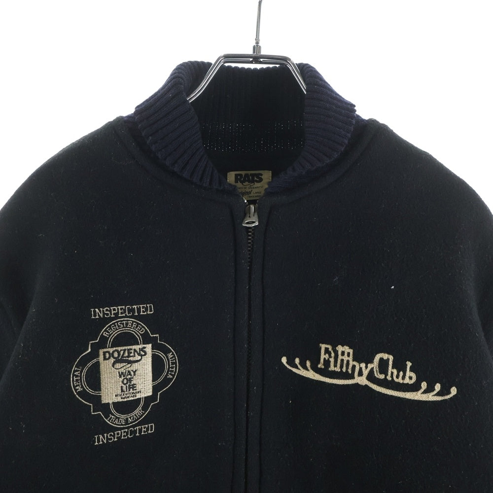 RATS(ラッツ) PHARAOH JACKET ステッチ ファラオジャケット ブラック