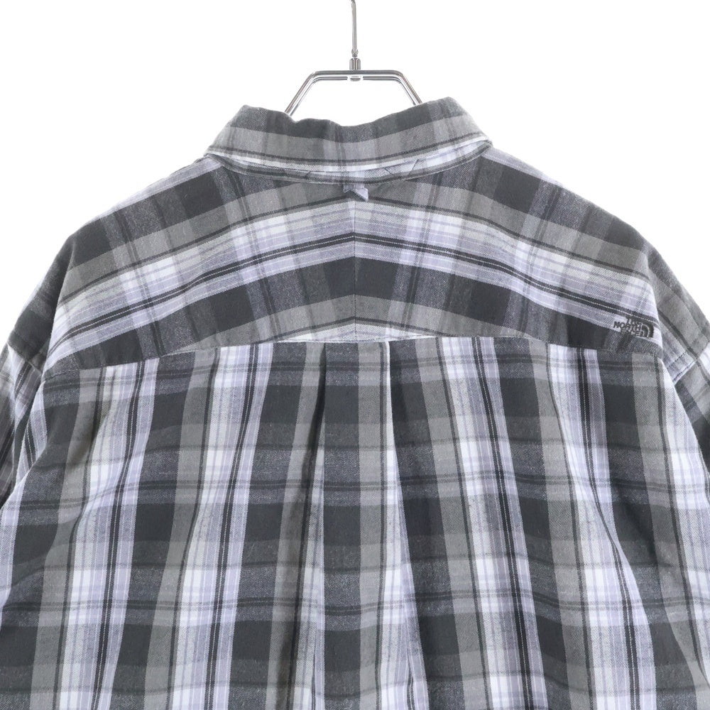 THE NORTH FACE PURPLE LABEL(ノースフェイスパープルレーベル) 25SS Flannel Field Work Shirt フランネルシャツ ブラック/チェック