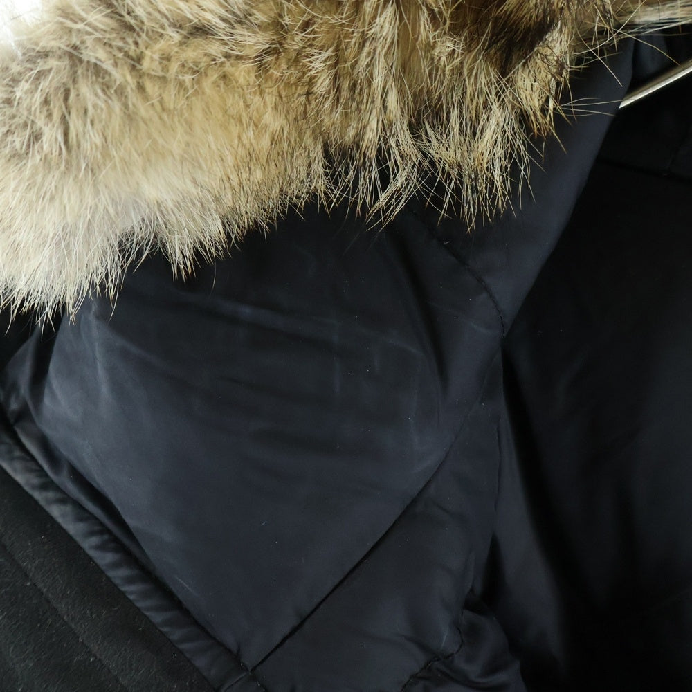 CANADA GOOSE(カナダグース) CHATEAU PARKA シャトーパーカー ダウンジャケット ファーフーディ ブラック 3426MA