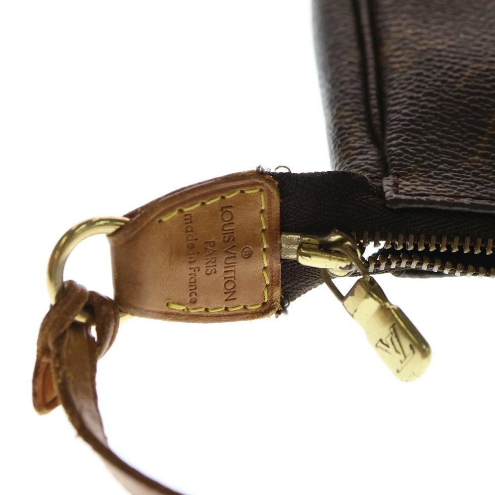 LOUIS VUITTON(ルイヴィトン) モノグラム ポシェット アクセソワール アクセサリーポーチ ハンドバッグ パーティーバッグ M51980 ブラウン レディース