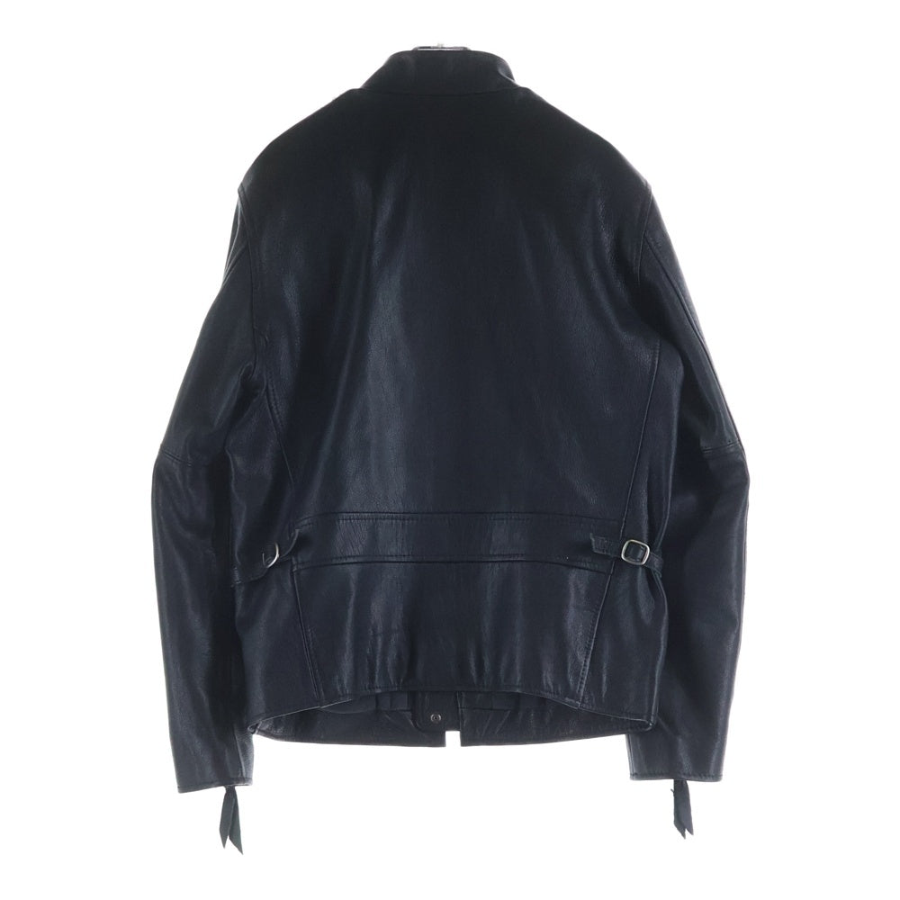 SCHOTT(ショット) ゴートレザー カフェレーサー シングルライダースジャケット ブラック 3111011