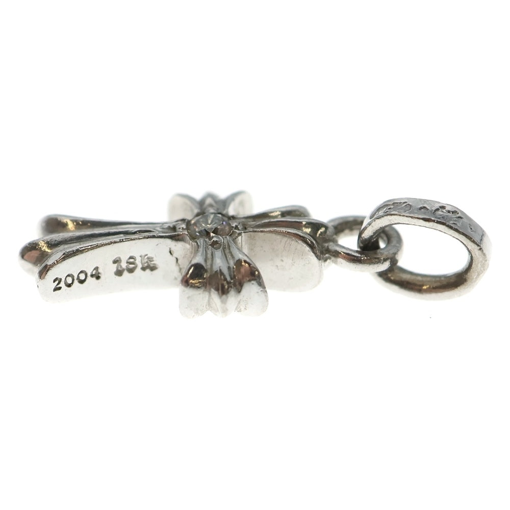 CHROME HEARTS(クロムハーツ) 18KWG CRS BBYFAT DIA ベイビーファット