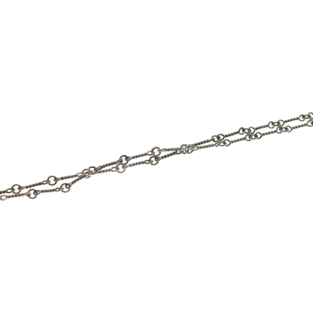 CHROME HEARTS(クロムハーツ) 18KWG NECKCHAIN T20 ツイストチェーンネックレス 20inch ホワイトゴールド BCA003