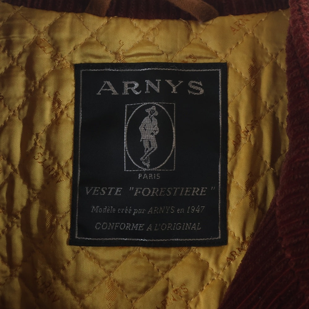 VINTAGE(ヴィンテージ) 90s-00s ARNYS FORESTIERE CORDUROY フォレスティエール コーディロイ オレンジ