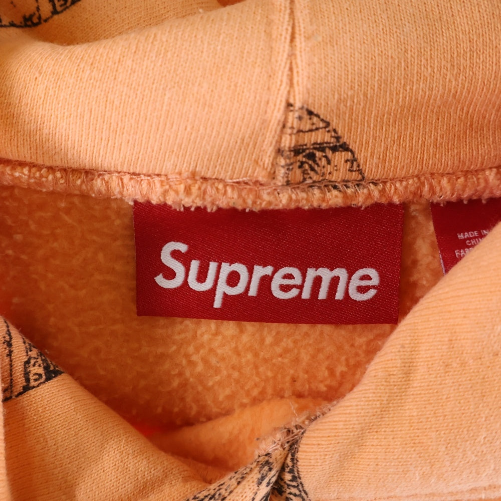 SUPREME(シュプリーム) 24AW Love Cash Hooded Sweatshirt ラブキャッシュ プルオーバーパーカー オレンジ