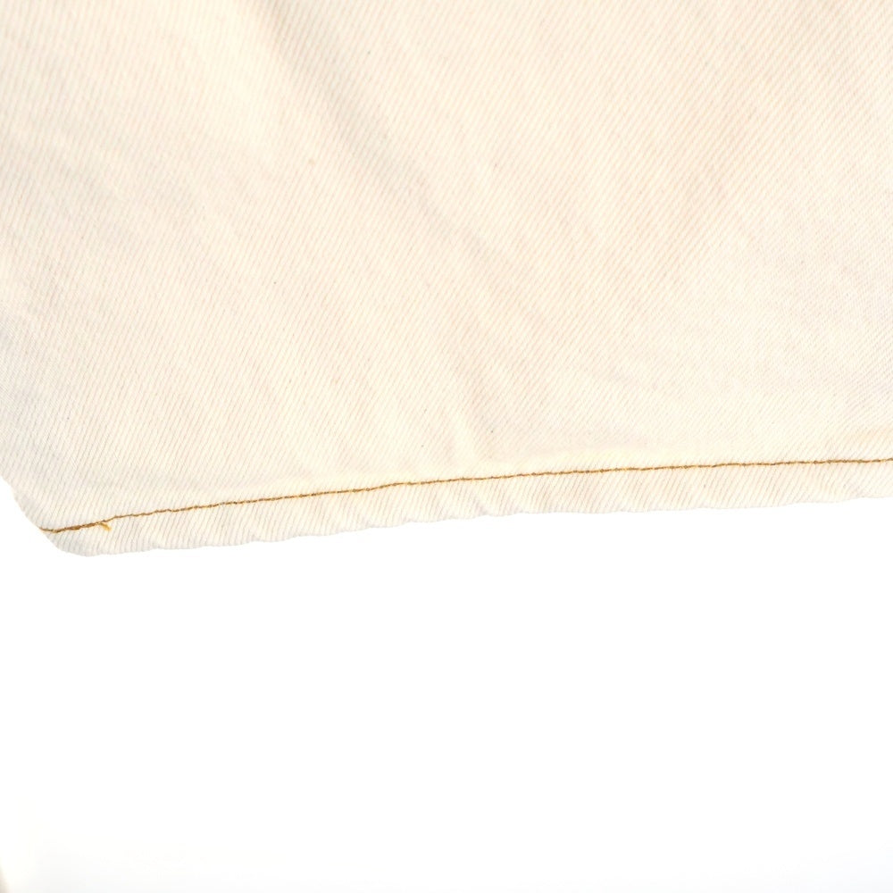 STUSSY(ステューシー) 24SS CLASSIC JEAN DENIM コインポケット Sロゴ クラシックデニムジーンズ 生成り ベージュ