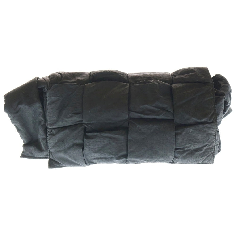 BOTTEGA VENETA(ボッテガヴェネタ) PADDED TECH CASSETTE カセット ナイロン ショルダーバック ブラック レディース