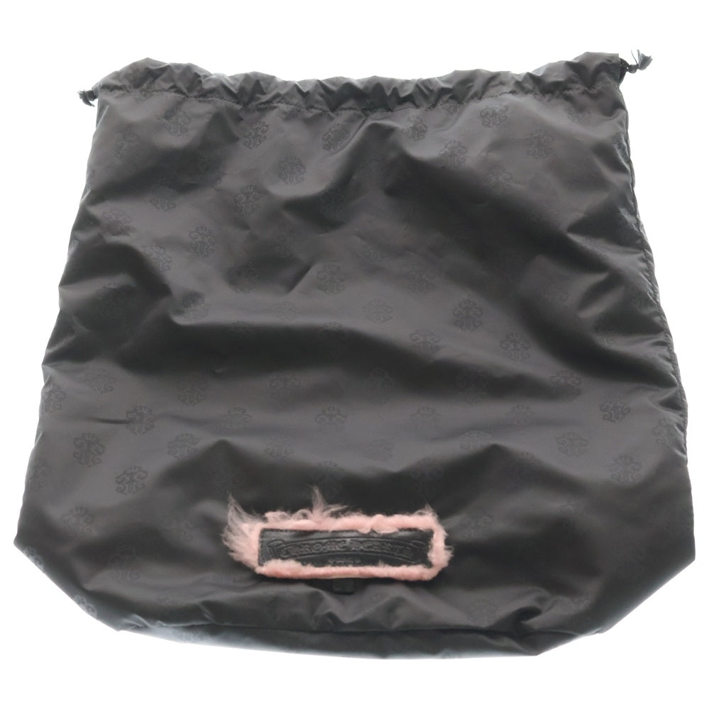 CHROME HEARTS(クロムハーツ) TOTE MINI トートミニ レザームートンハンドバッグ ピンク レディース