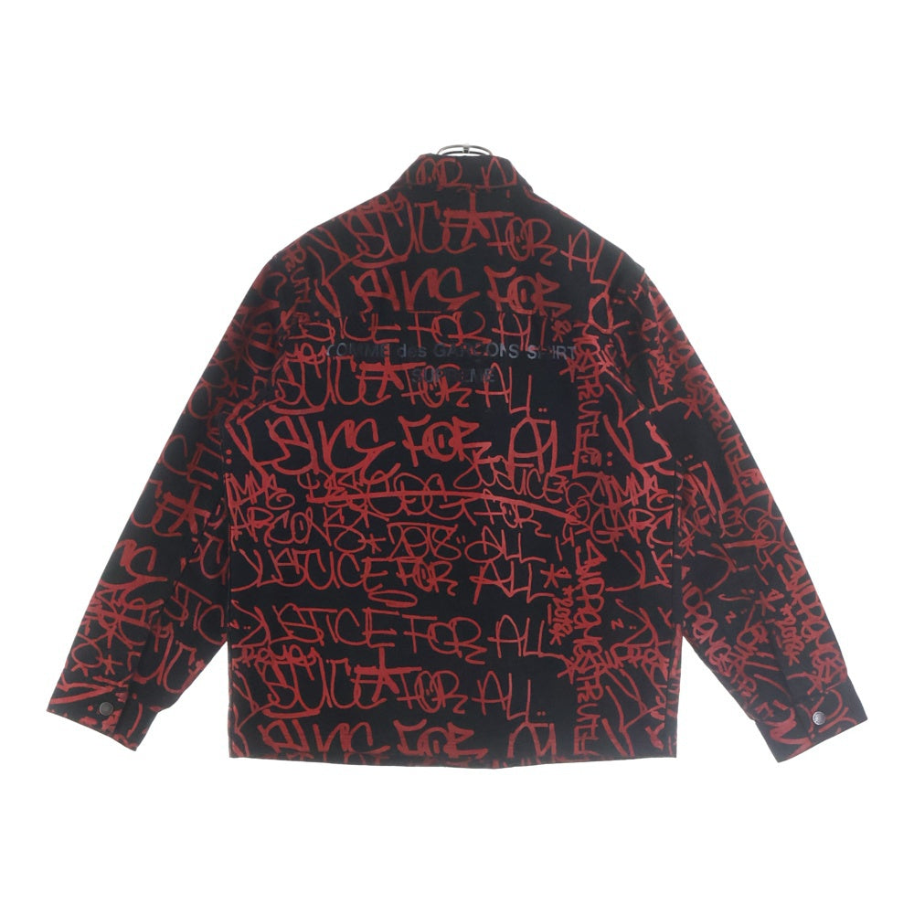 SUPREME(シュプリーム) 18AW ×COMME des GARCONS SHIRT Painted Canvas