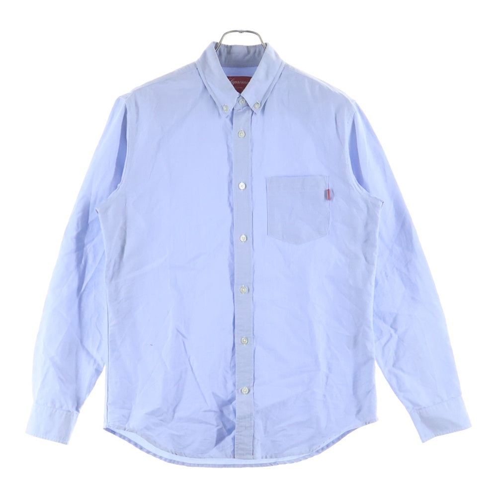 SUPREME(シュプリーム) Oxford Shirt Light Blue ボタンダウンシャツ 長袖シャツ ブルー