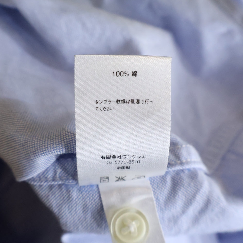 SUPREME(シュプリーム) Oxford Shirt Light Blue ボタンダウンシャツ 長袖シャツ ブルー