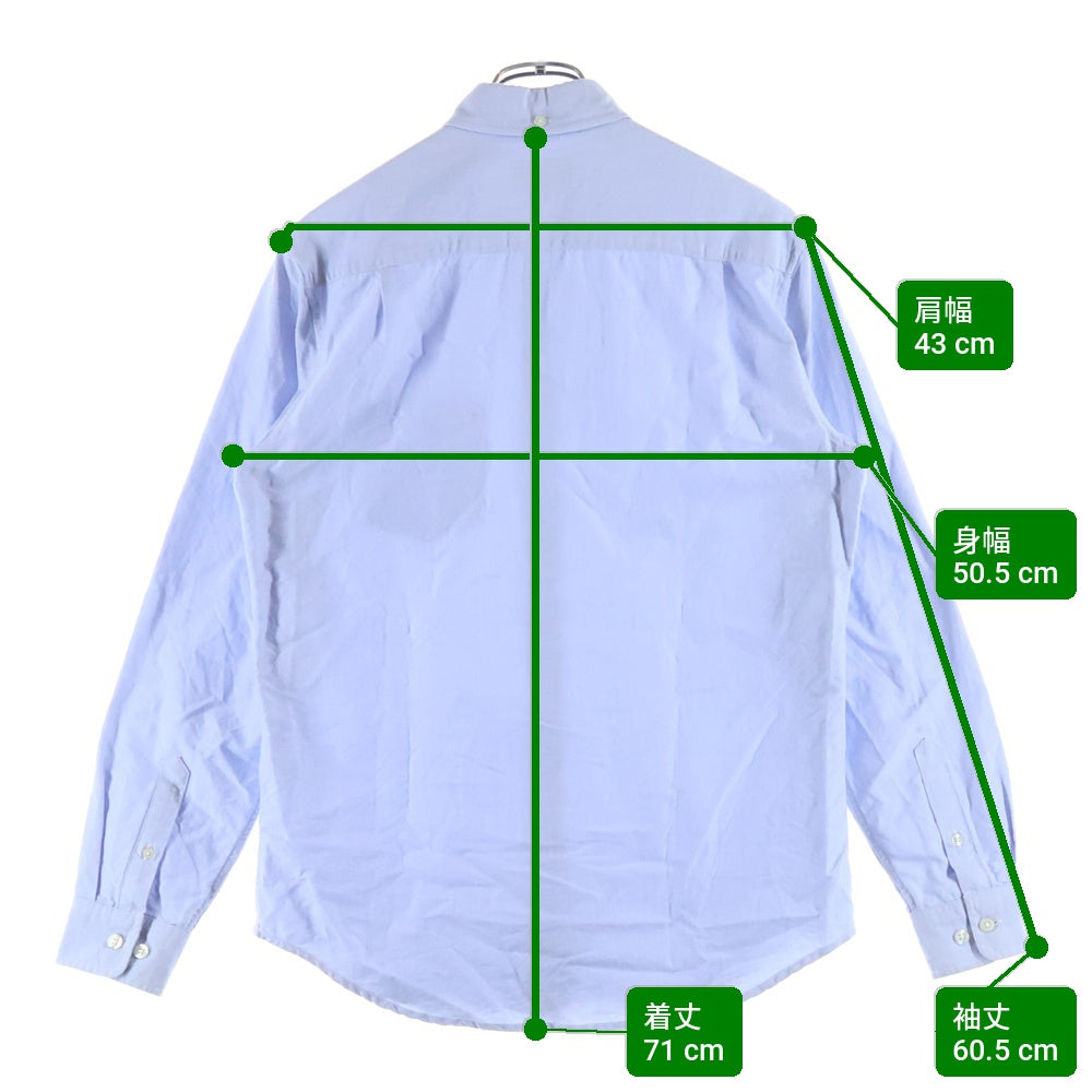 SUPREME(シュプリーム) Oxford Shirt Light Blue ボタンダウンシャツ 長袖シャツ ブルー