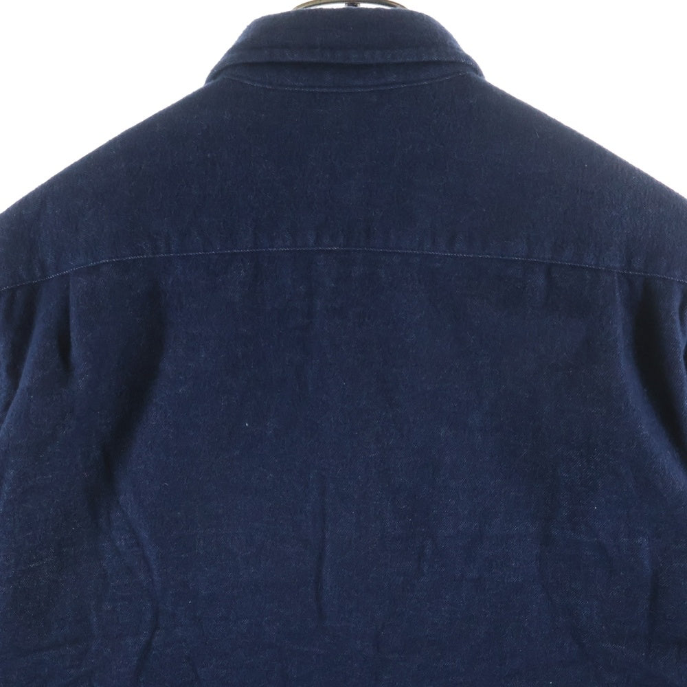 SUPREME(シュプリーム) Chamois Flannel Shirt シャモア 長袖シャツ ブルー