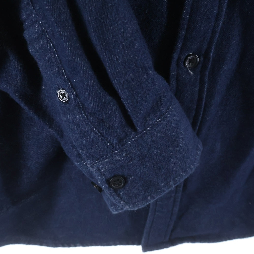 SUPREME(シュプリーム) Chamois Flannel Shirt シャモア 長袖シャツ ブルー