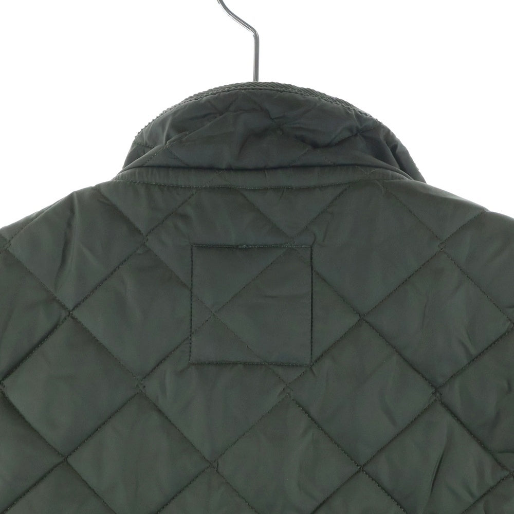 LAVENHAM(ラベンハム) Mickfield Mens 22 ミックフィールド 22 ハイネック キルティングベスト カーキ