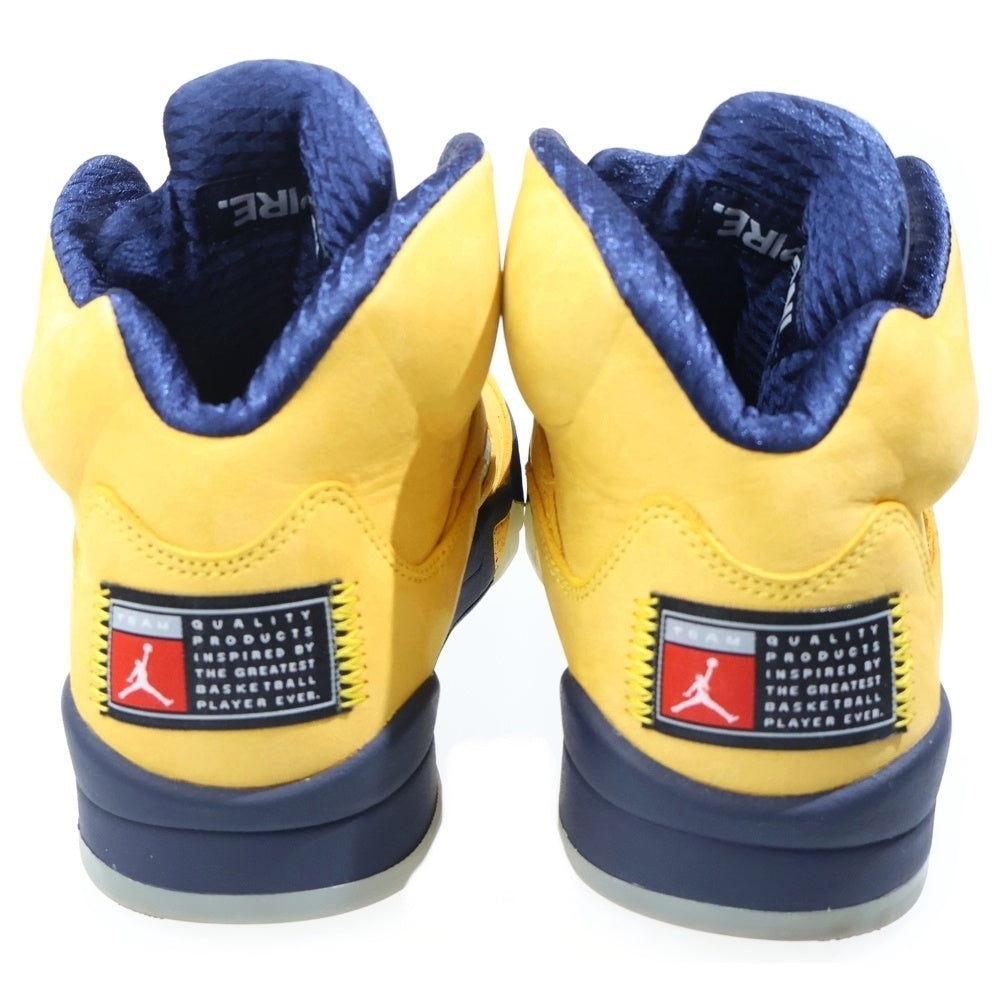 NIKE(ナイキ) Air Jordan 5 Michigan エアジョーダン5 ミシガン 26.5cm/US8.5 ハイカットスニーカー