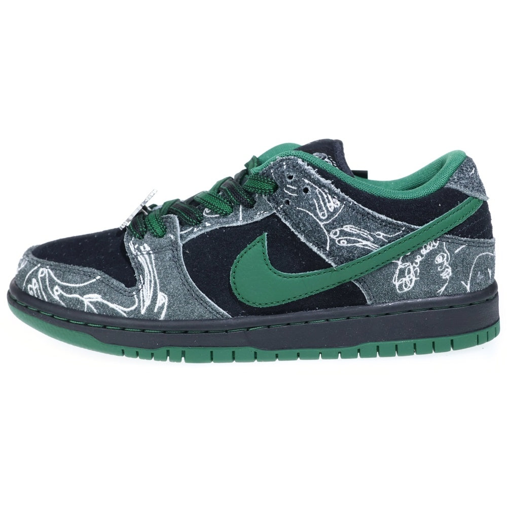 NIKE(ナイキ) ×THERE SKATEBOARDS DUNK LOW PRO ANTHRACITE AND GORGE GREEN SB ダンク ローカットスニーカー プロ US7/25cm HF7743-001