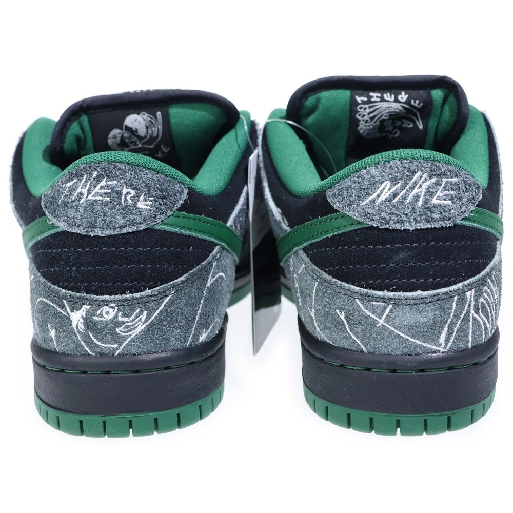 NIKE(ナイキ) ×THERE SKATEBOARDS DUNK LOW PRO ANTHRACITE AND GORGE GREEN SB ダンク ローカットスニーカー プロ US7/25cm HF7743-001