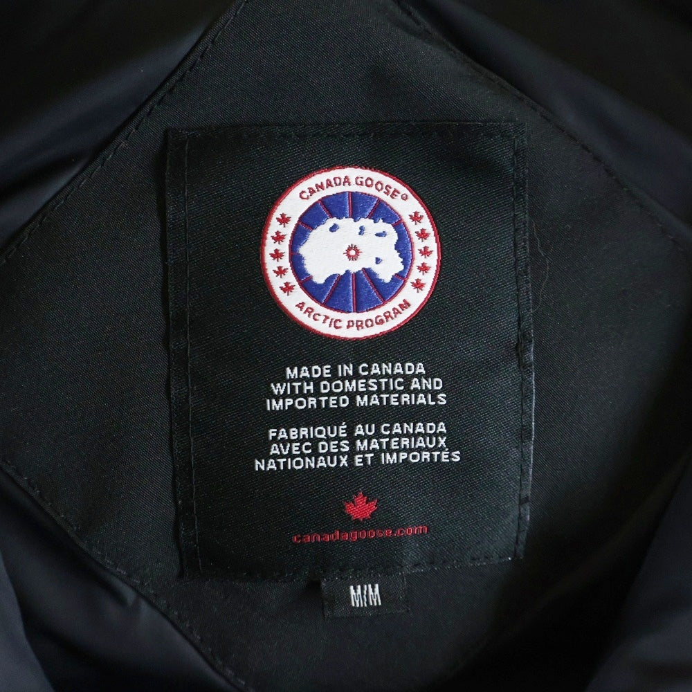 CANADA GOOSE(カナダグース) RUSSELL PARKA ラッセル ファーフーデッド ダウンジャケット パーカー ブラック 2301JM