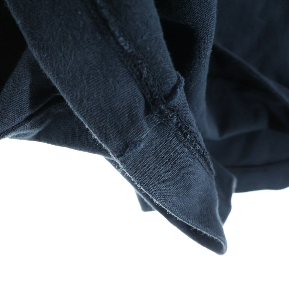 STONE ISLAND(ストーンアイランド) ロゴパッチ ロンT ロングスリーブカットソー ブラック