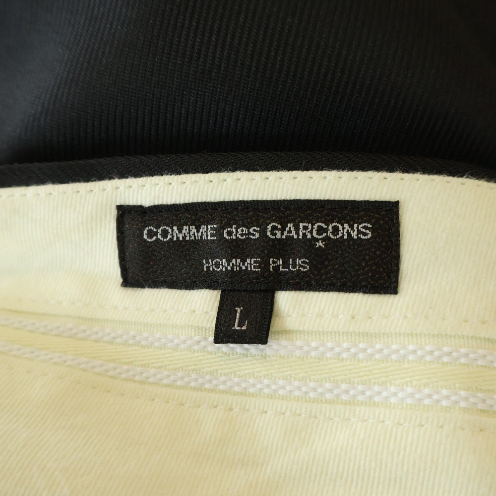 COMME des GARCONS HOMME PLUS(コムデギャルソンオムプリュス) 25SS THE HOPE OF LIGHT期 光の希望期 ポリギャバ サルエルパンツ ブラック